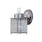 Designers Fountain Preston 8in Pewter 1-Light Outdoor Line Voltage Porch Lamp, Bulb Not Included 1161-PW - alternate 1